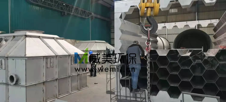 不銹鋼陽極管生產制作中